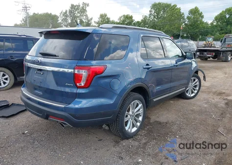 2018 Ford Explorer Xlt z USA, uszkodzony, nr VIN 1FM5K8D88JGC83461